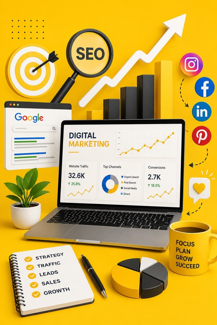 AI-integrated digital marketing course